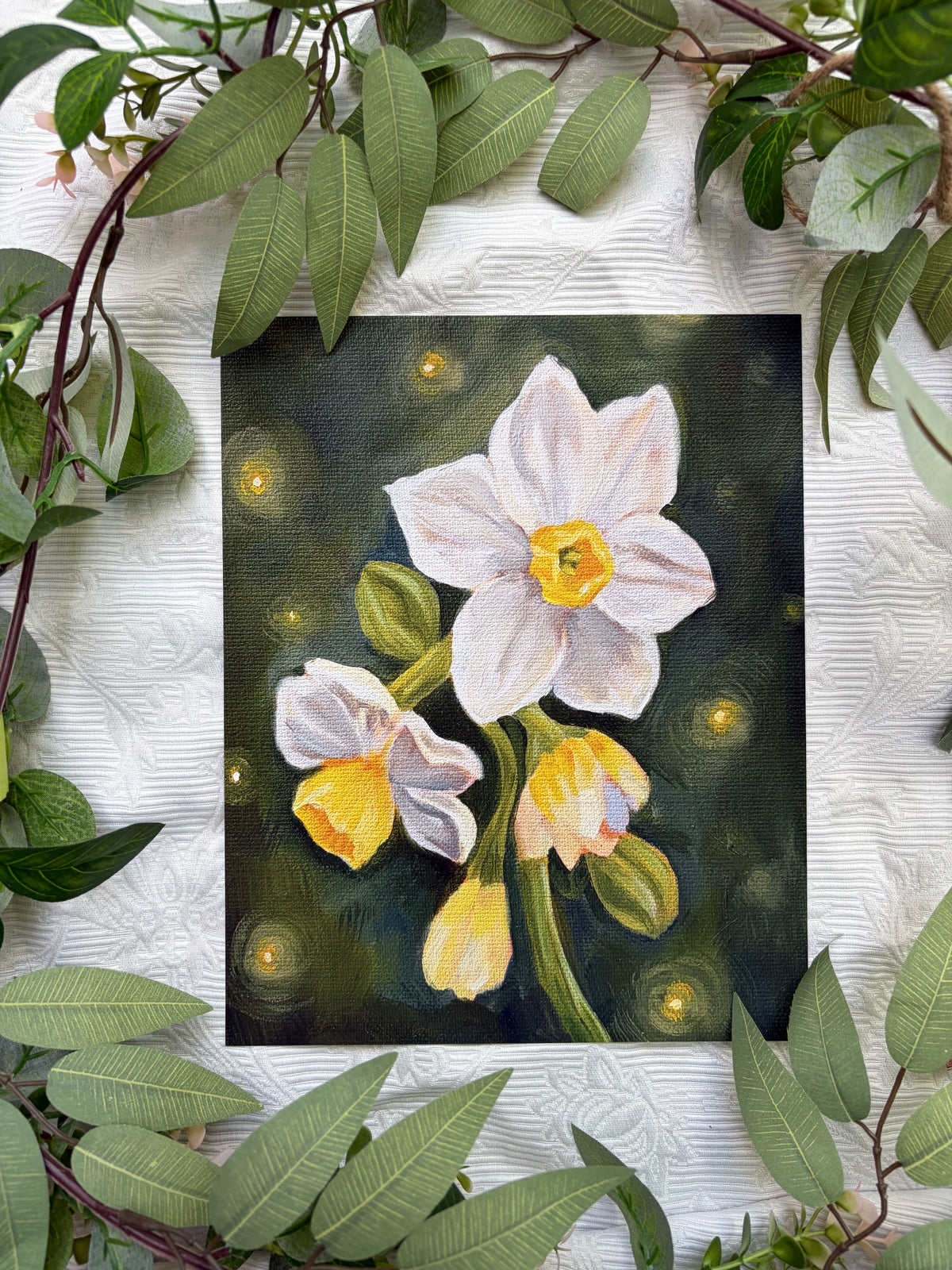 "Daffodil Study" Fine art print