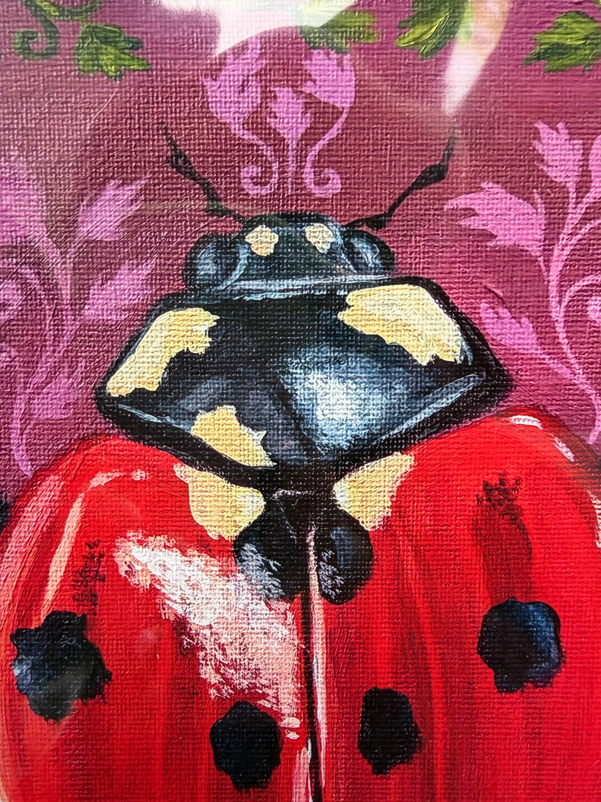 "Lydia Ladybug" Fine art print