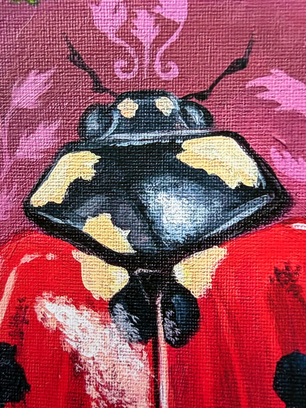 "Lydia Ladybug" Fine art print