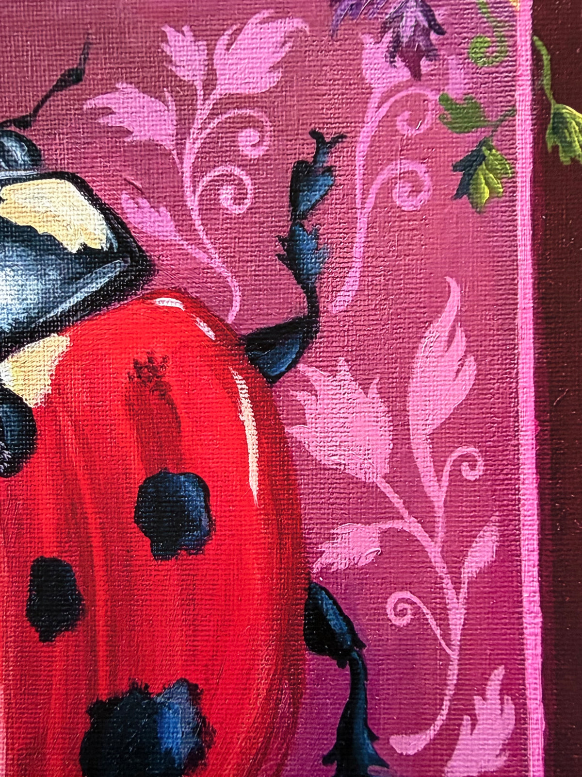 "Lydia Ladybug" Fine art print