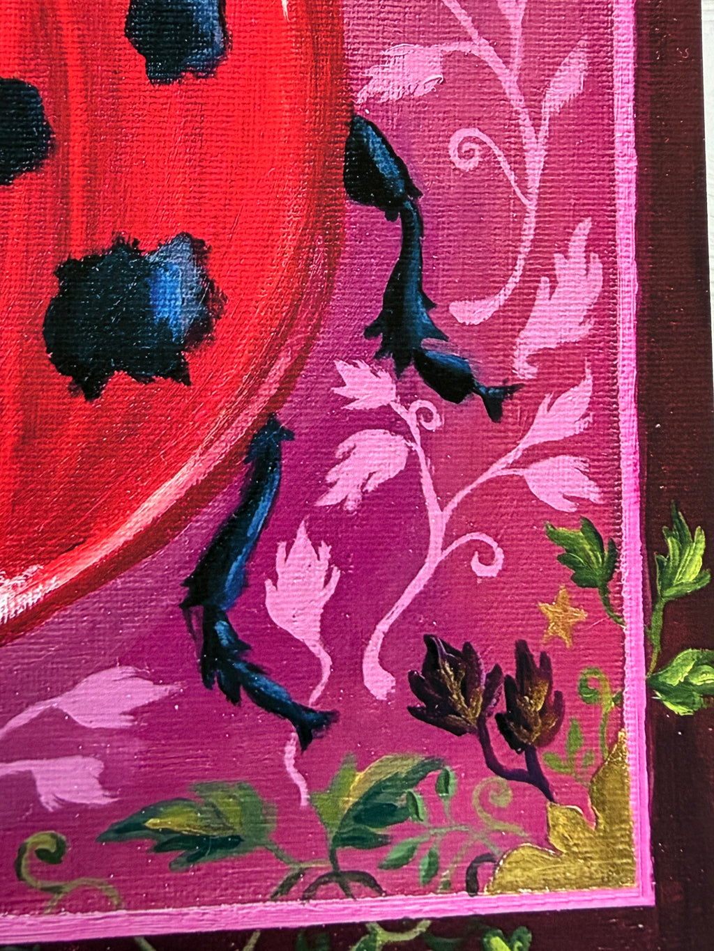 "Lydia Ladybug" Fine art print
