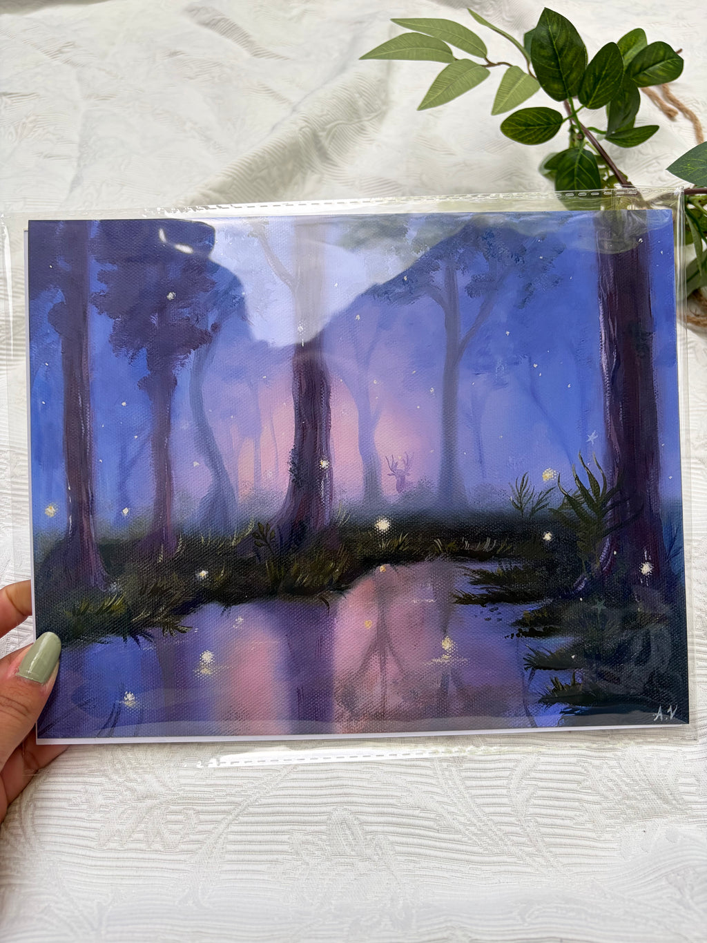"Glowing Woods" Fine art print