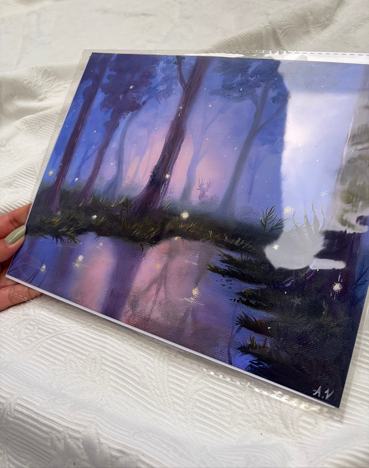 "Glowing Woods" Fine art print