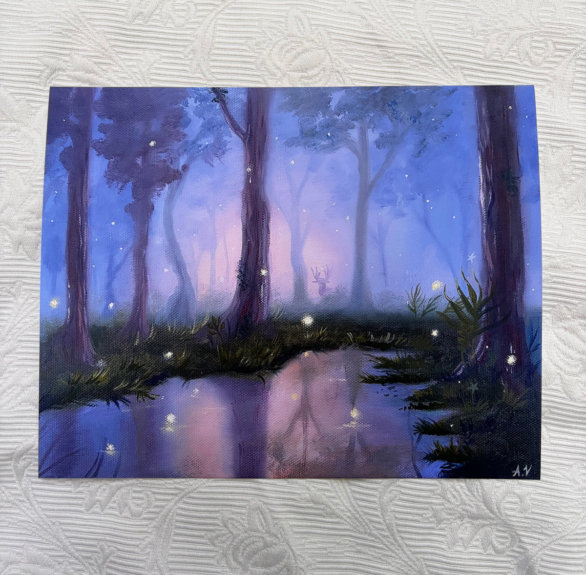 "Glowing Woods" Fine art print