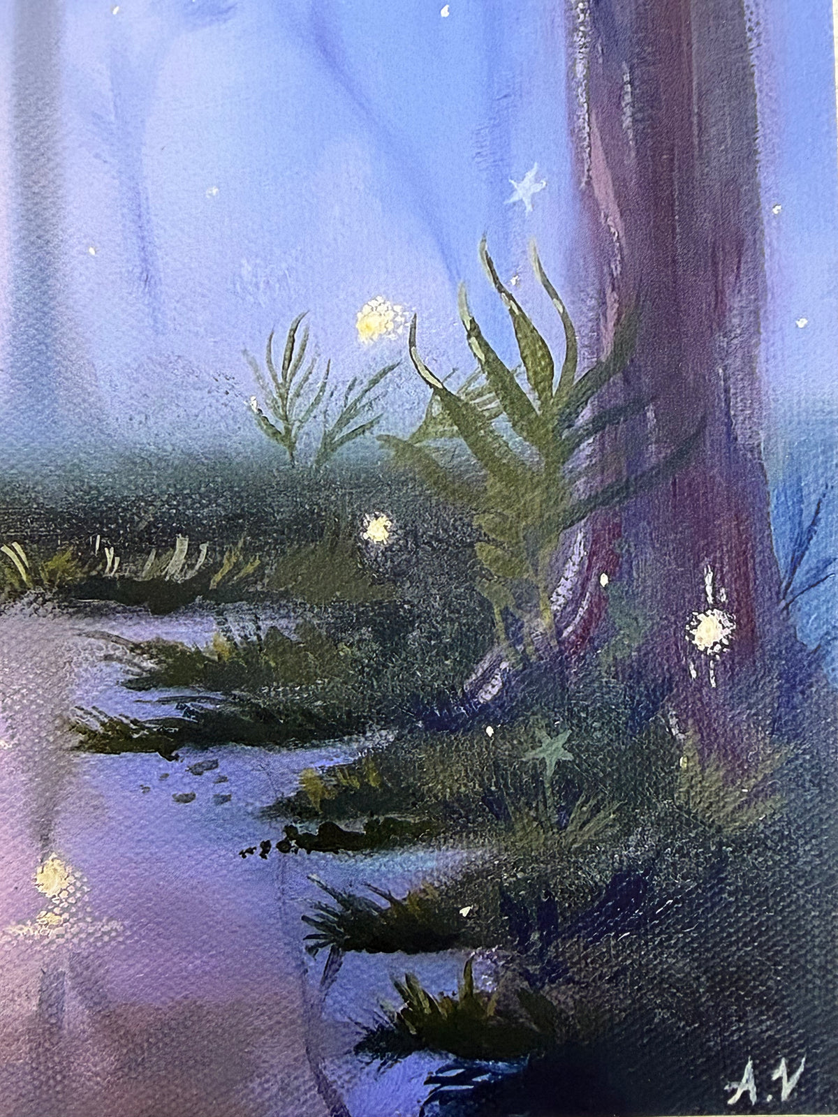 "Glowing Woods" Fine art print