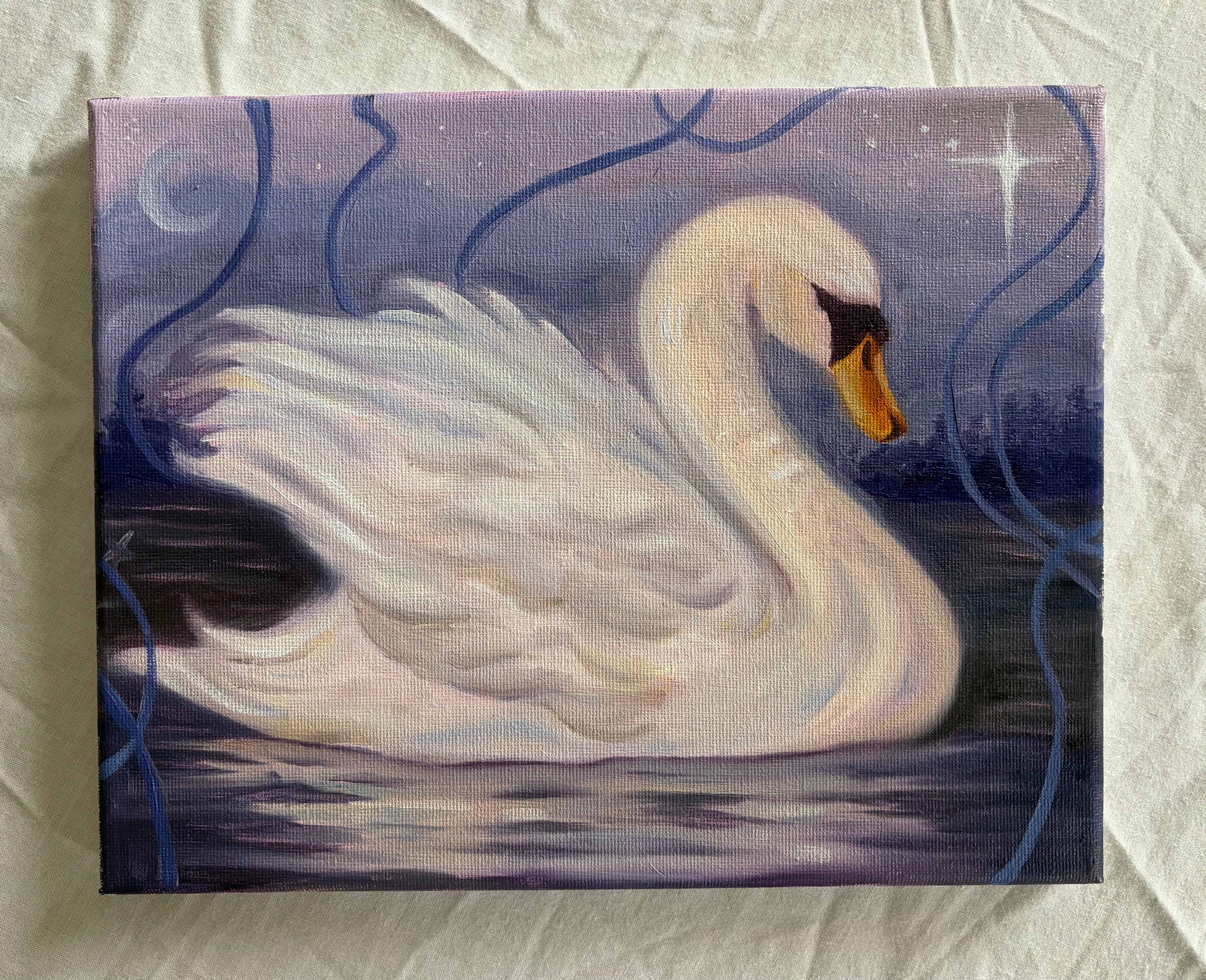 "A Duet: 1 & 2" 8 x 10 inch original oil paintings