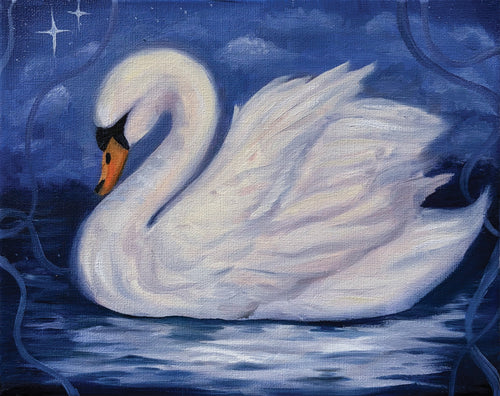 "A Duet: 1 & 2" 8 x 10 inch original oil paintings